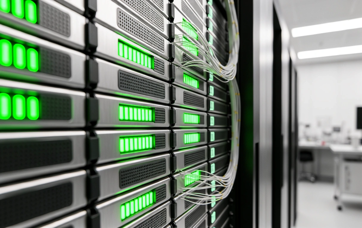 Technical hardware representing data modularity